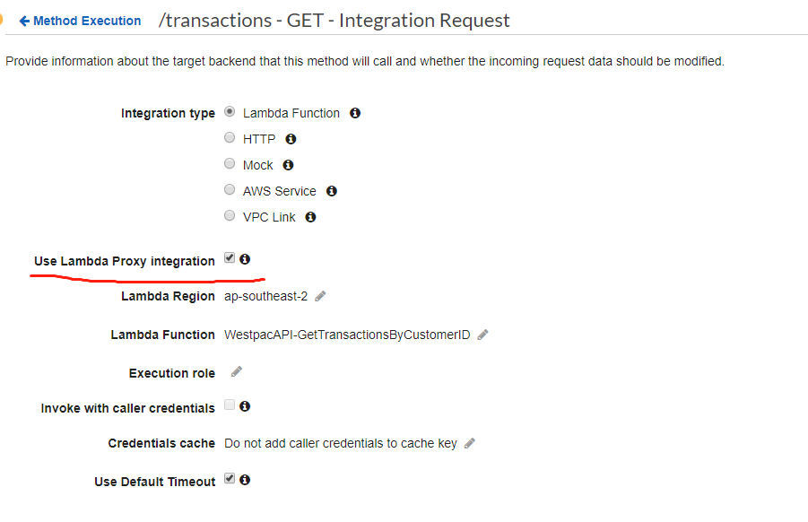 Proxy integration