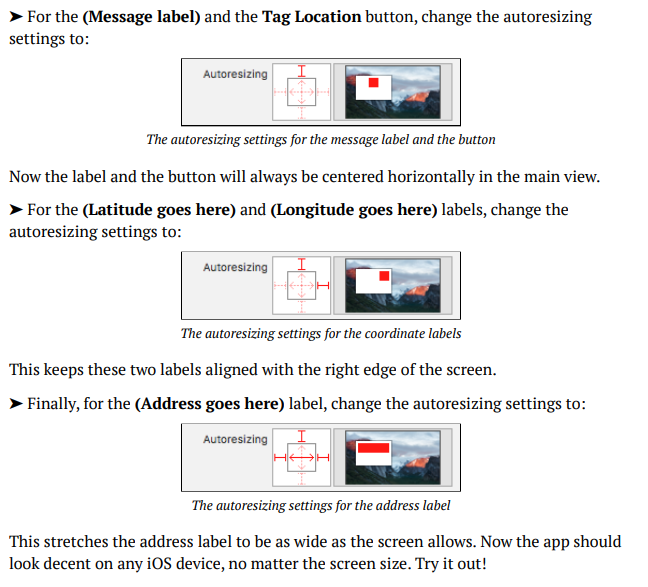 Auto-resizing