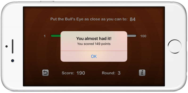 Bull Eye app