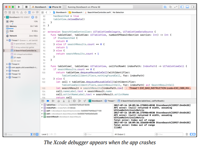 Xcode debug